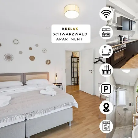 Krelax Black Forest - 3 Bedrooms - 6 Guests - Terrace - Parking - Smart Tv - Near Thermal Baths - Nature * Bad Wildbad